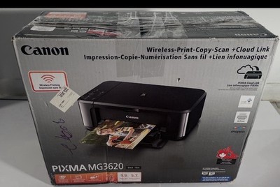 Canon PIXMA MG3620 Wireless All-In-One Inkjet Color Printer Scanner Copier Wi-Fi