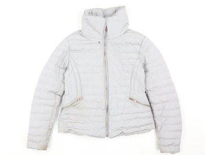 Graue gefütterte Damenjacke UK Größe 12 TKY Outfitters