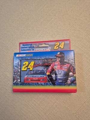 Nascar 2000 Jeff Gordon ~ 2 Deck Playing Cards Limited Edition Tin New