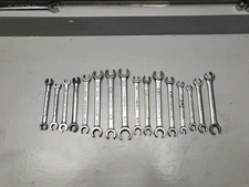 VINTAGE LOT FLARE NUT WRENCHES, CRAFTSMAN -V-, ARMSTRONG,  EASCO, K-D, USA MADE