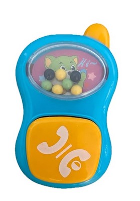 Vtech Alphabet Activity Cube Replacement Phone Cat Blue Orange Toy Rattle