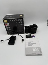 Nikon Coolpix P7800, 12.2MP - 7.1X fotocamera zoom ottico PARZIALMENTE DIFETTOSA SI PREGA DI LEGGERE!