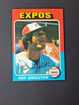 1975 Topps - Ken Singleton #125 NM & Clean Montreal Expos & Orioles Vintage