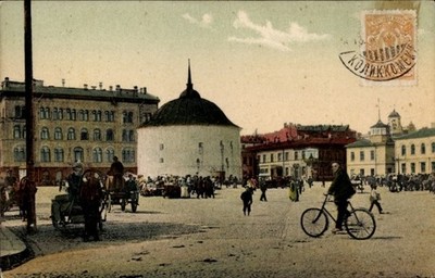 Postcard Vyborg Viborg Viipuri Russia, Kauppatori - 10993136