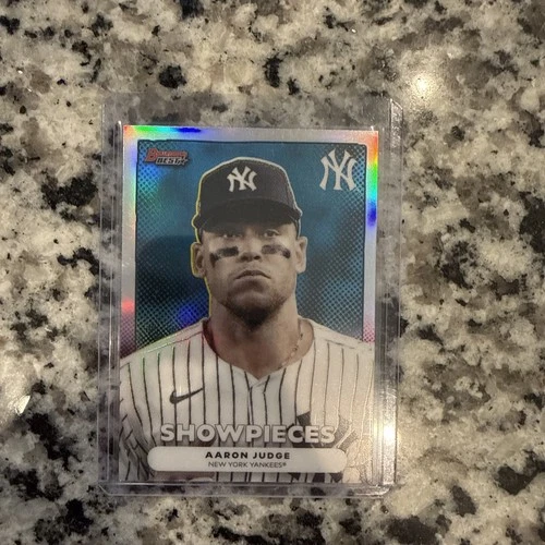 2025 Bowman Aaron Judge Showpieces Refractor New York Yankees