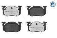 Bremsbelagsatz, Scheibenbremse MEYLE-PD: Advanced Performance A 025 209 7311/PD