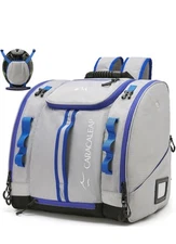 Caracaleap Ski Boots Bag 54L, Fully Padded Ski Boot Backpack Snowboard Gear