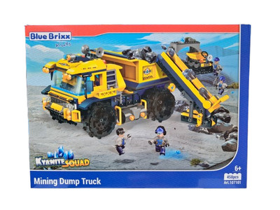 BlueBrixx Kids 107101 Kyanite Squad: Bergbau-Muldenkipper 458 Teile