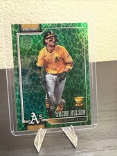 2026 Topps Series One Holiday Green, Athletics SS Jacob Wilson #240
