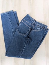 Vintage Wrangler Women's Mom Jeans High Rise Cowgirl Western Blue Denim 12 x 32