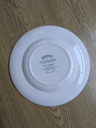 Johnson brothers Fruit sampler side plates 7 1/4" superb condition - Picture 8 of 9