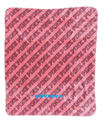 VICTORIA'S SECRET PINK LOGO COZY PLUSH SHERPA BLANKET THROW SUMMER