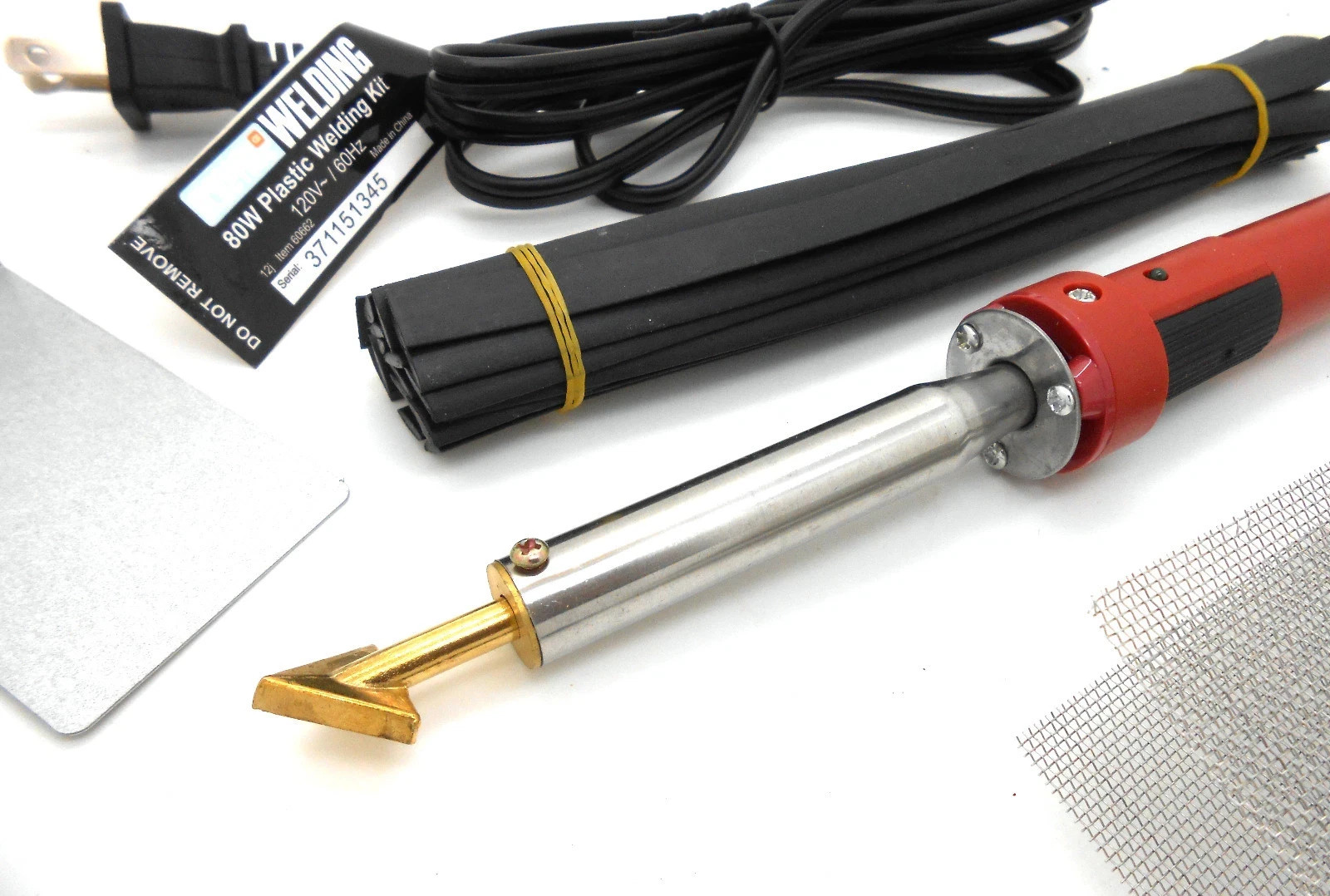 80W Plastic Welding Kit for Automotive Household Kayak Repair TPO TEO PP