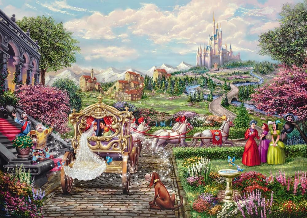 Puzzle Disney Cendrillon 58038 le cadeau idéal pour adultes passionnés