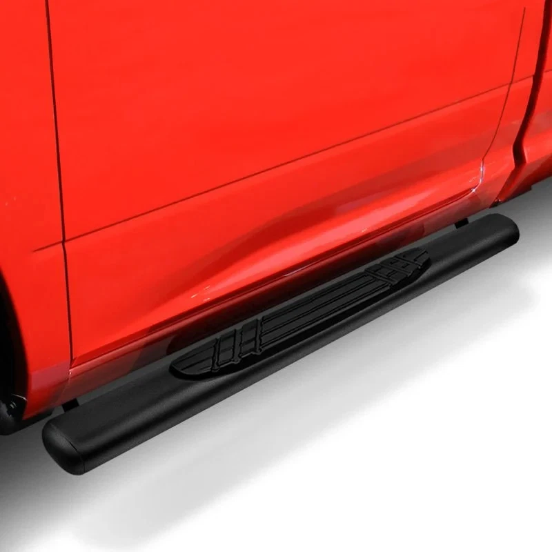 For Nissan Frontier 05-25 Go Rhino 4" Xtreme Cab Length Black Oval Side Steps — 第 2/4 张图片