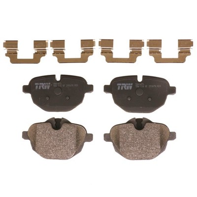 Disc Brake Pad Set for BMW X3 2011 - 2024 TRW  Pro TRH1473
