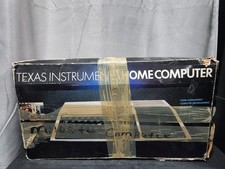 Vintage Texas Instruments TI-99/4A Computer In Original Box No Power Cord