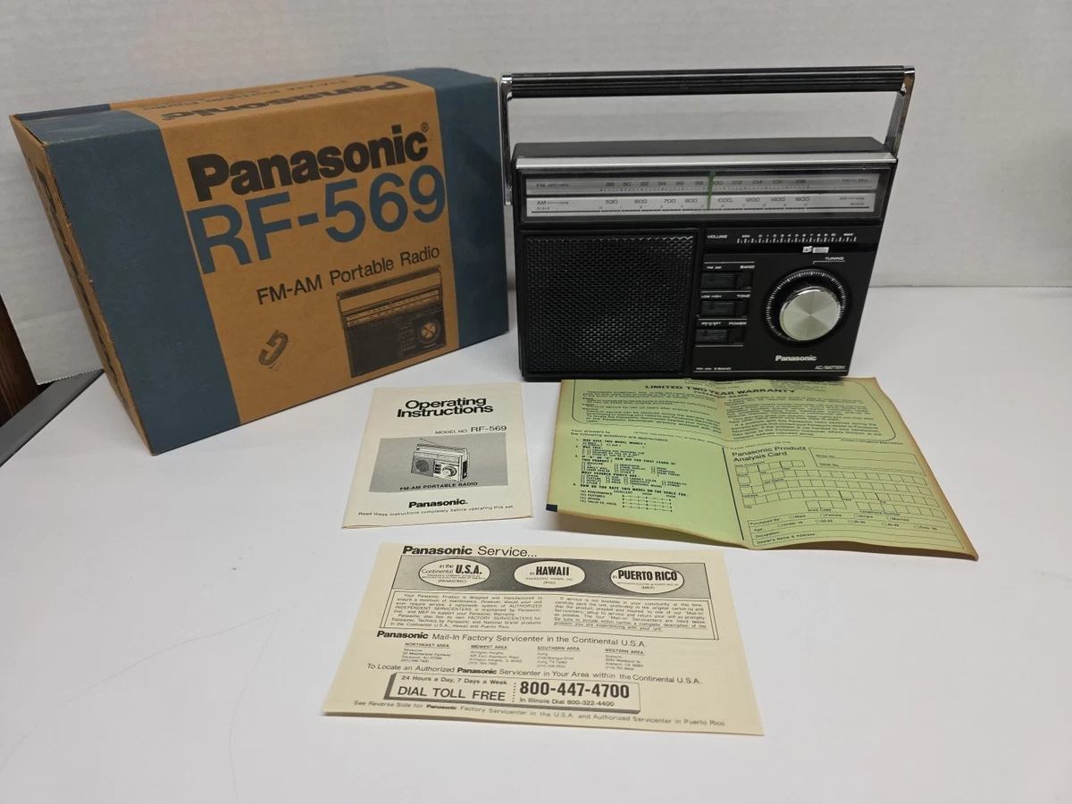 Panasonic Rf In Vintage Radios | eBay