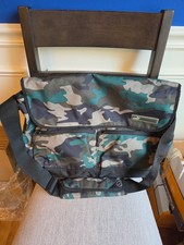 Borsa messenger mimetica PUMA tracolla regolabile tasche interne esterne