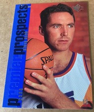 STEVE NASH HOF 1996-97 UPPER DECK SP PROSPECTS  Rookie Card #142 NM-MT Condition. rookie card picture