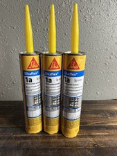 3 Pack SikaFlex 1a Polyurethane Construction Sealant 10.1oz High Performance