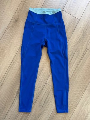 Wilo The Label Athletic Leggings Size XSmall Ankle Length Cobalt - No Size Tag