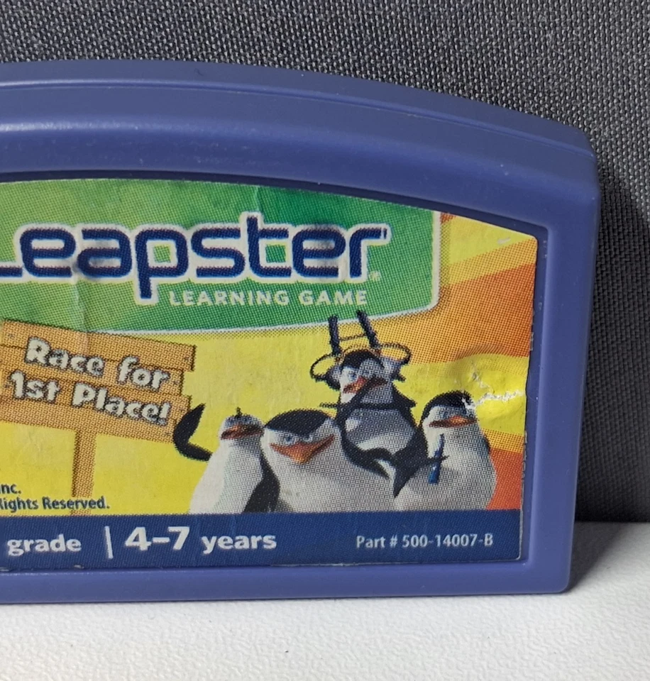 Leap Frog Leapster Explorer Learning Game The Penguins of Madagascar Nickelodeon - Image 4 of 4