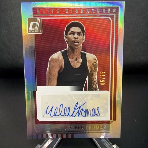 2025 Donruss Optic Significant Signatures Meleek Thomas