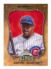 2003 Donruss #DK-13 Sammy Sosa Diamond Kings Gold /2500