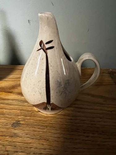 Vintage  1950's RED WING LUTE SONG Creamer Jug Mid-Century Modern