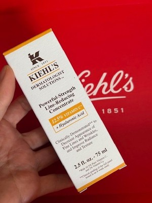 KIEHL'S Powerful-Strength Line-Reducing Concentrate 2.5 fl oz 75 ml NEW