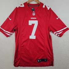 Colin Kaepernick 7 San Francisco 49ers NFL Red Home Game Jersey Men's S