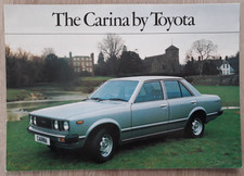 Toyota Carina Range Brochure 1979 - Saloon  Estate