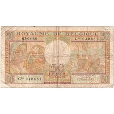 [#336930] Belgium, 50 Francs, 1956-04-03, VF