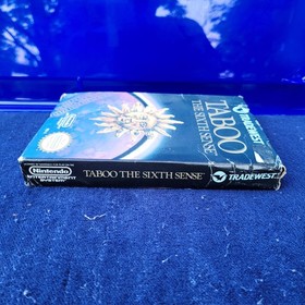 Taboo The Sixth Sence Nintendo NES Box Game