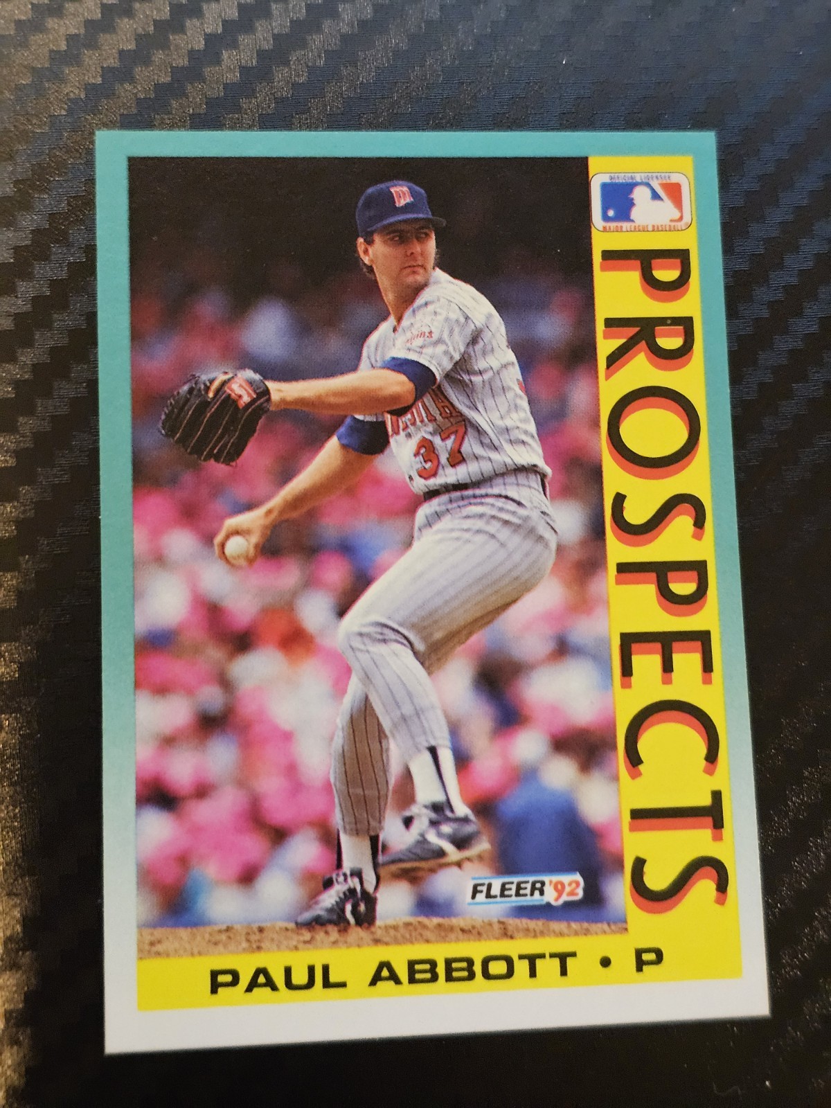 1992 Fleer - Prospects Paul Abbott #667 Minnesota Twins Rookie