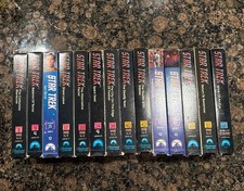 Star Trek Series VHS Lot of 14 Tapes Various Episodes - See Description