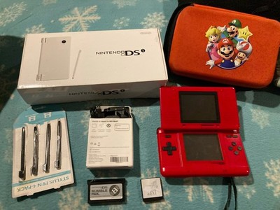 Nintendo DS Red Handheld Dual Screen Console with EVOLUTION MULTI-GAMES ON 2GB