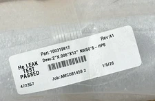 2" X .006" X 12" NW50 Stainless Vacuum Bellows Flex Hose HPS Part 100319817 thumbnail 4