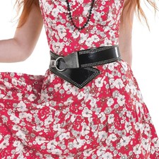 80's Corset Belt Retro Suit Yourself Fancy Dress Up Halloween Costume Accessory
