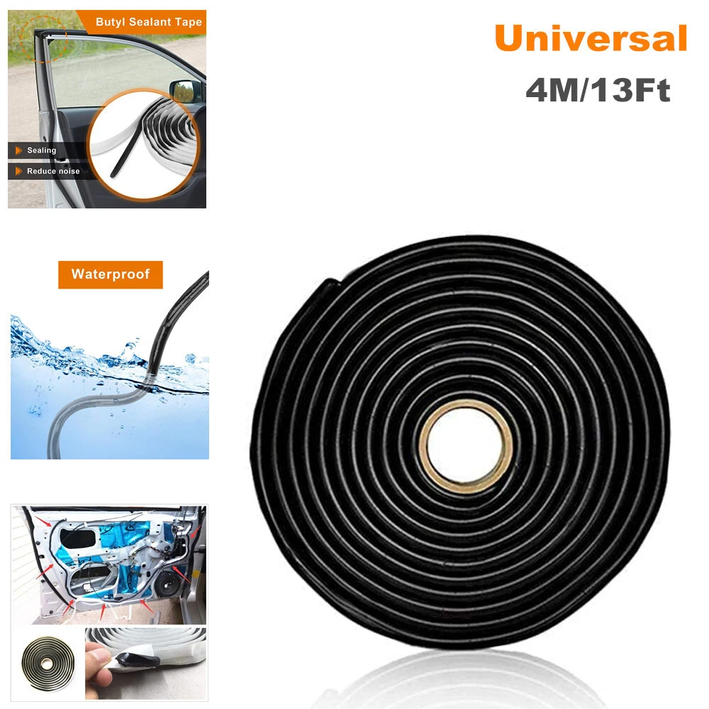 Car Accessories 4m Butyl Rubber Glue Headlight Sealant