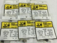 NEW,LOT OF 6 PHILIPS ECG 261 DARLINGTON POWER AMPLIFIER TRANSISTOR,FREE SHIPPING