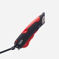 Easy Cut 2000 RED Safety Box Cutter Knife with Holster  NEW