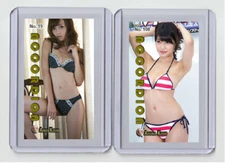 Aino Kishi rare MH Accordion #'d x/3 Tobacco card no. 19