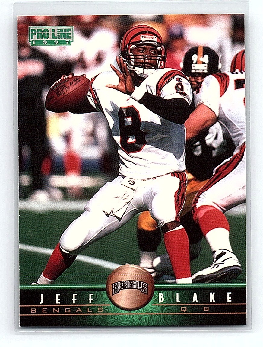 1997 Score Board Pro Line Jeff Blake Cincinnati Bengals #57