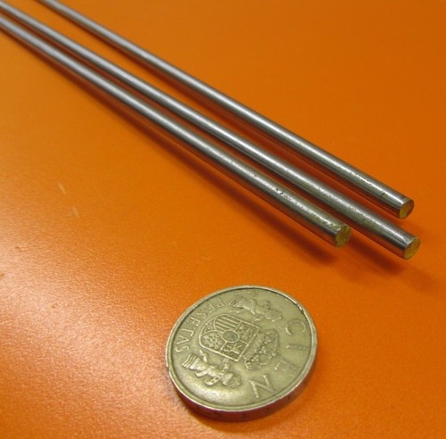 Herramienta O1 Barra de taladro de tierra de acero (5/32") 0,156" de diámetro x 3 pies de longitud, 3 unidades - Imagen 2 de 12