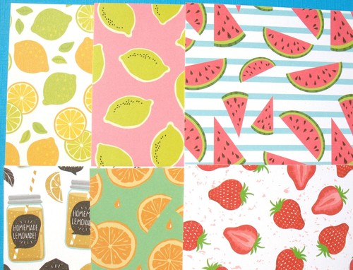 Strawberry Lemonade - 6x6 Crafts Designer Paper Pack - Bild 5 von 10