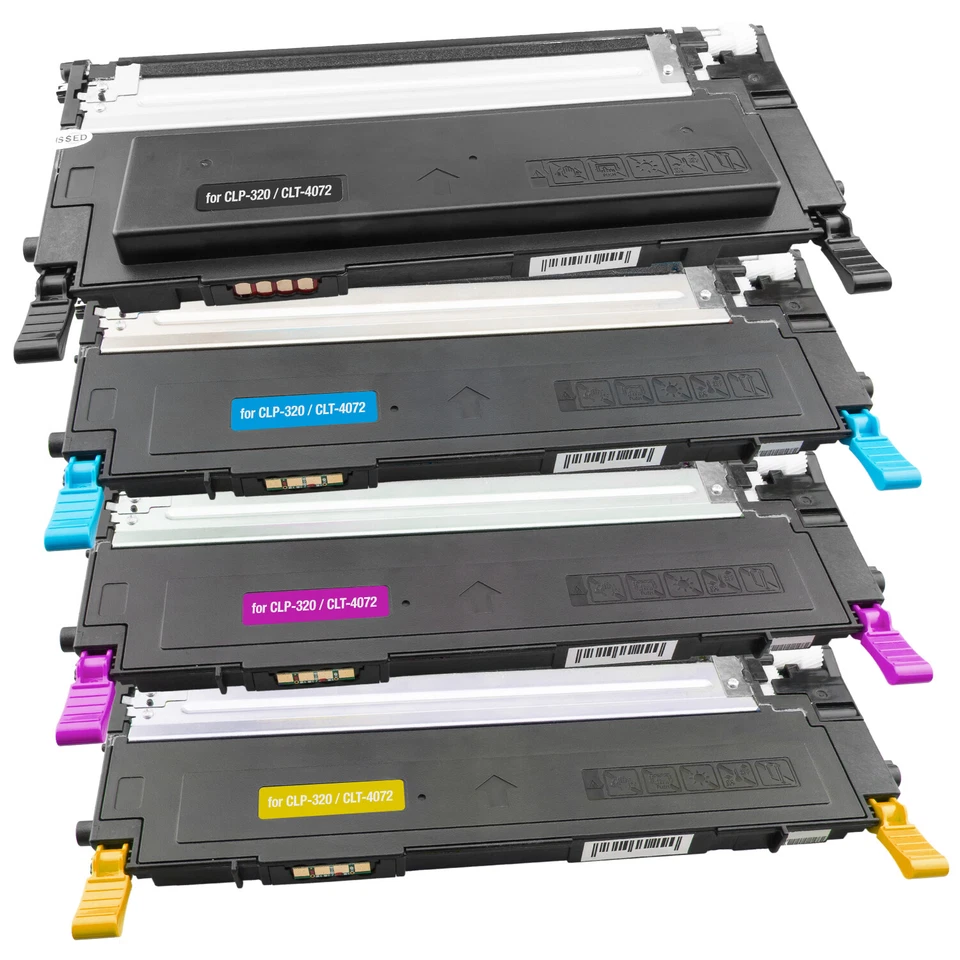 4 Toner XXL For Samsung CLT-4072S CLP-320 CLP-320 N CLP-325 CLP-325 N CLP-325 W - Image 2 of 2