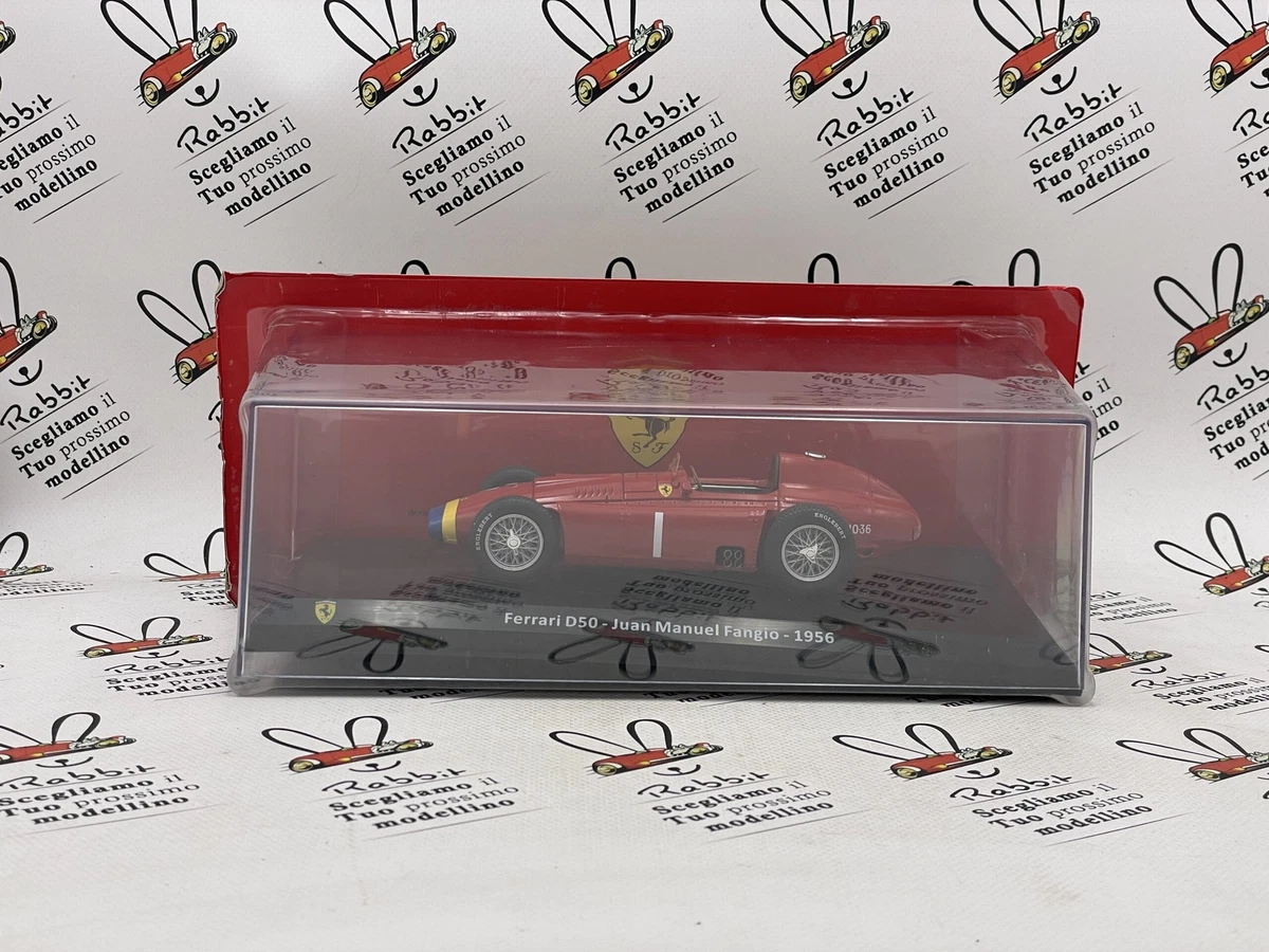 1:43 FERRARI D50 J.M. Fangio Monaco GP 1956 N° 20 Dans Vitrine Neuve