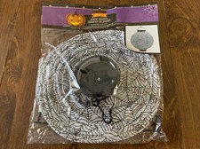 Halloween Decoration White/Black Paper Light Up Lantern
